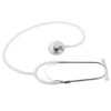 Working Nursing Stethoscope Game Props False Toy for Children White Metal Nurse 4