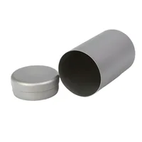 Pure Titanium Tea Caddy  Travel Portable Mini Camping Vehicle Tea Canister 2