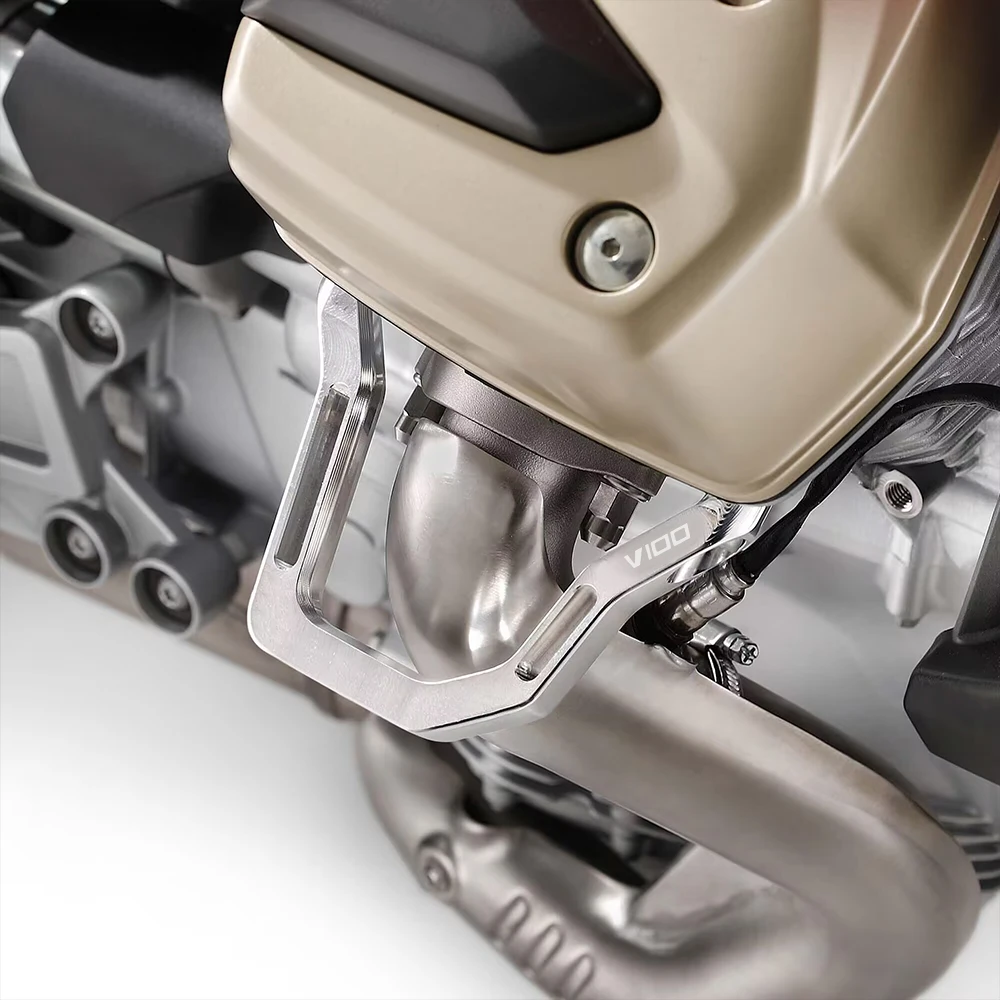 

Защита от удара рамы двигателя мотоцикла для Moto Guzzi V100, manello 2023, 2024 в, 100, MandelloS, комплект защиты двигателя, CNC, алюминий