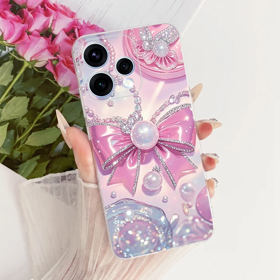 Colorful Flowers Painted Soft Slim Phone Case