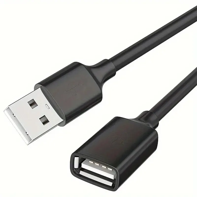 thumbnail image 1 of Cable de extensión USB de 0,5/1/2/3/5 M, Cable de datos 3,0 para ordenador portátil, TV, SSD 3 0, conector macho a hembra para impresora de cámara de ordenador, 1 of 5
