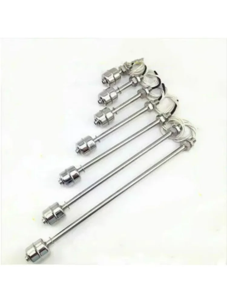Stainless steel float switch Water level switch Liquid level Float controller45mm-700mm 110v/220v