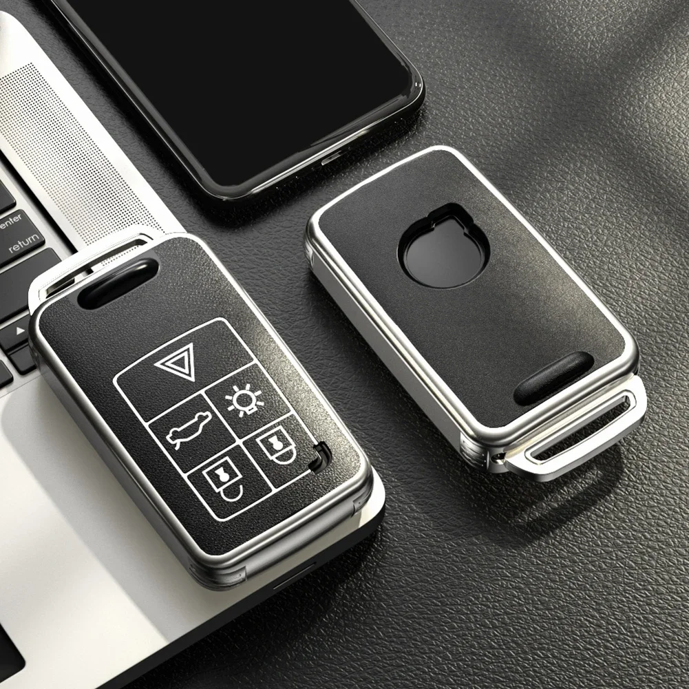 

5 Buttons Case Cover For Volvo S60 S80 XC60 XC70 S60L S80L V40 XC90 High Quality Hote Sale Professional Brand New