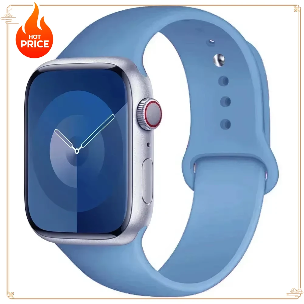 Premium Silicone Strap for Smartwatch - Versatile and Durable Design