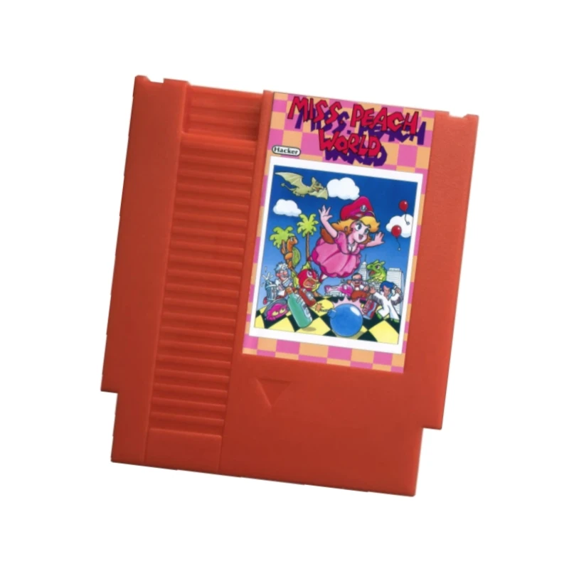 

Miss Peach World Game Cartridge for NES Console 72Pins Video Game Card