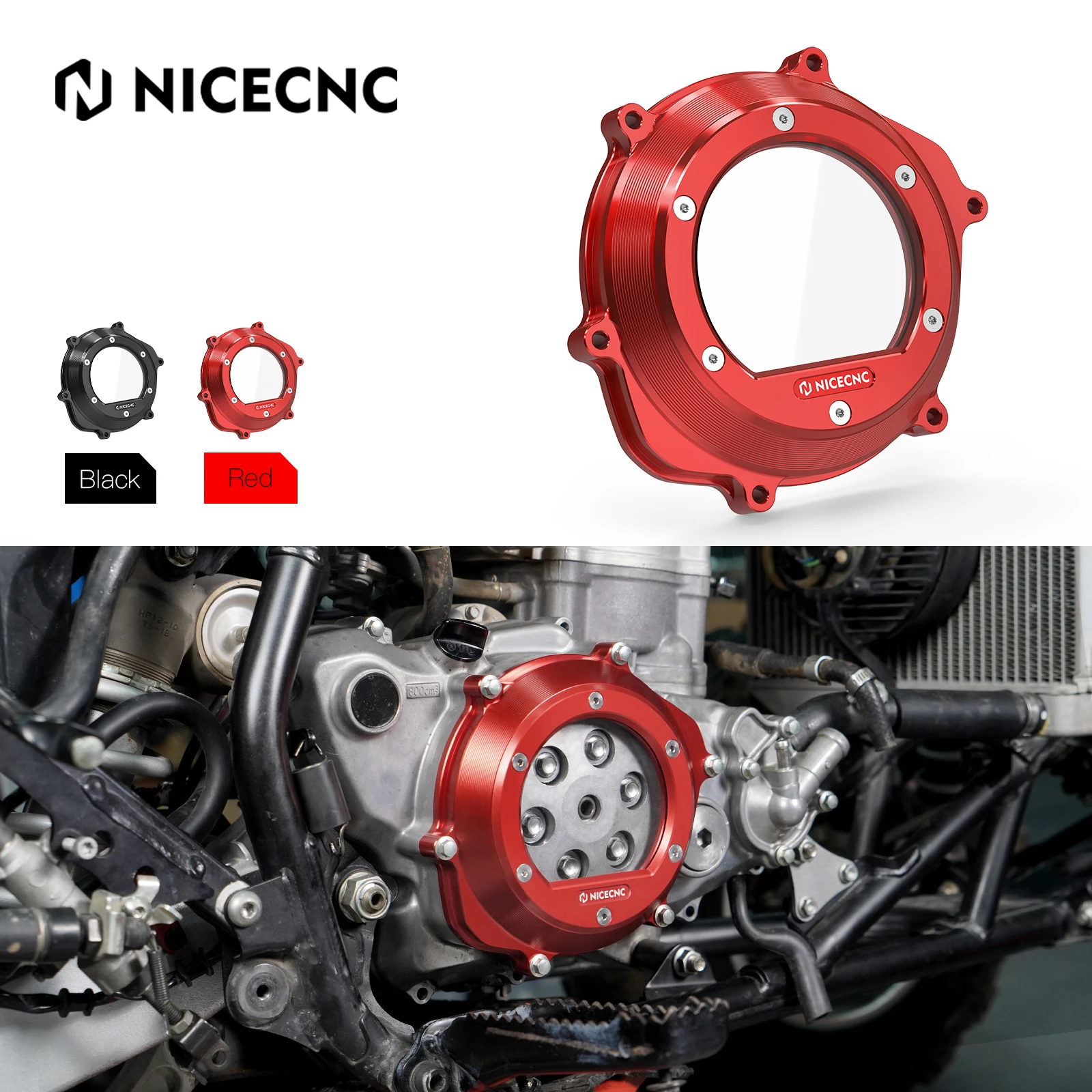 ForHondaTRX450RTransparentClutchCover11351HP1670ForHonda