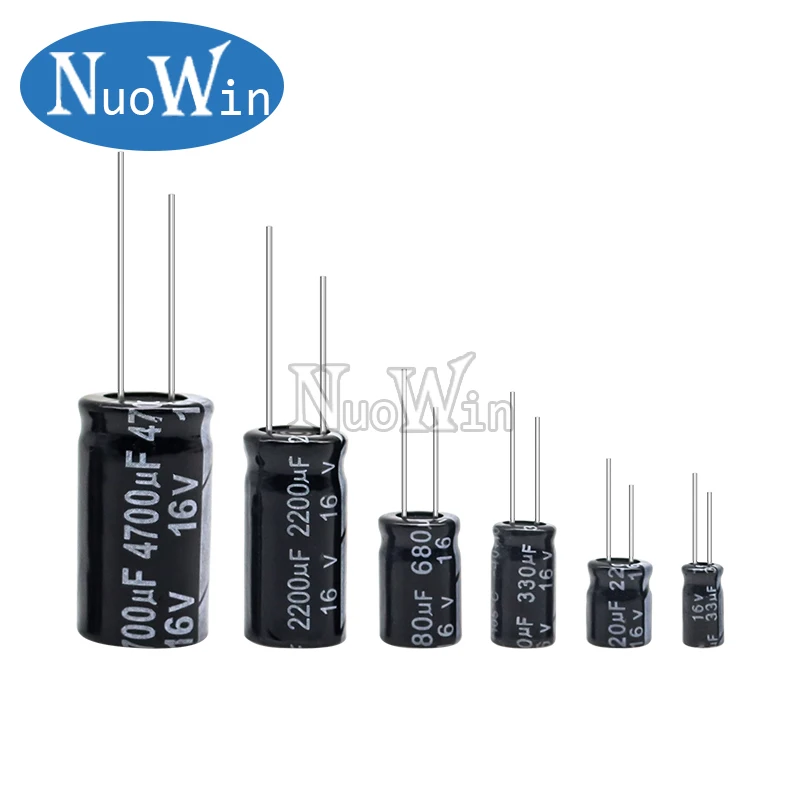 6.3V 10V 16V 25V 35V 50V 400V 450V 1UF 2.2UF 4.7UF 10UF 1000UF 22UF 33UF 47UF 470UF 100UF 220UF Aluminum Electrolytic Capacitor