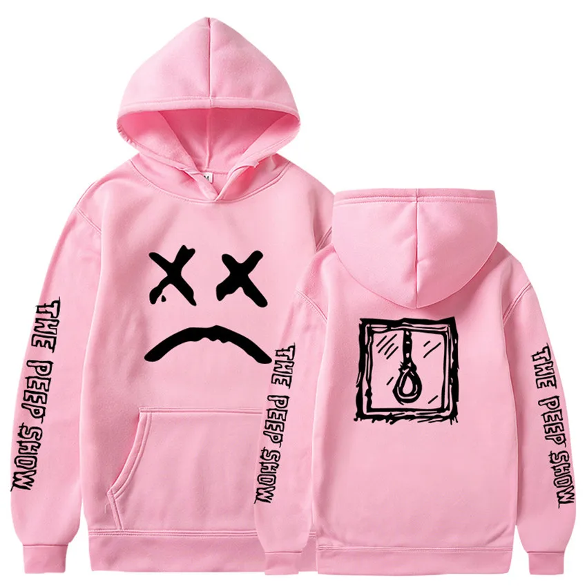 Men Hoodies 2020 Lil.Peep Happy Smiling Face Print Winter Fashion Unisex Couple Pullover Streetwear Sweatshirts Male Sudaderas (7)