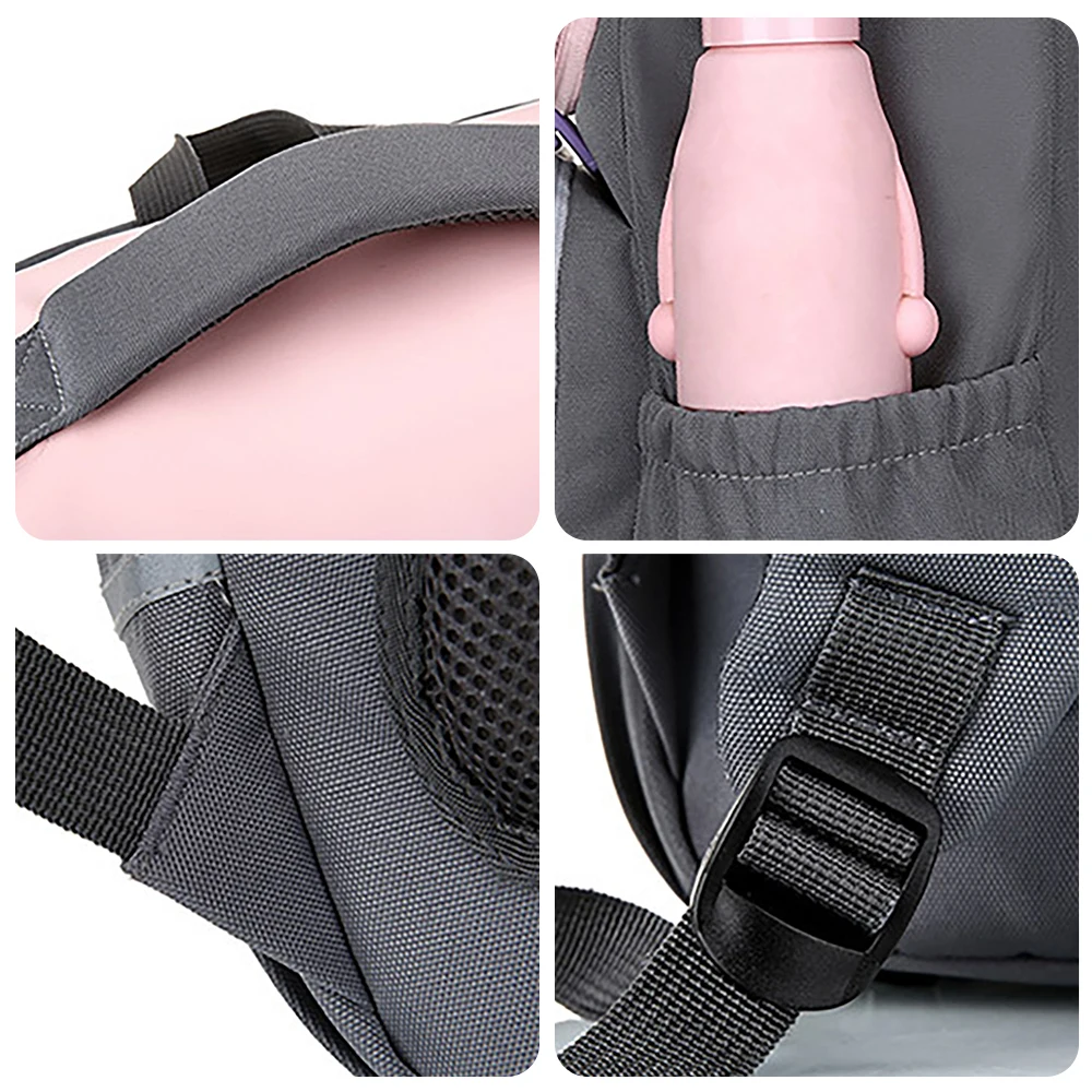 Backpacks For Children 6-12T Primary School Bags Cute Dinosaur Rainbow Design Boys Girls Student Backpack Waterproof Breathable 6