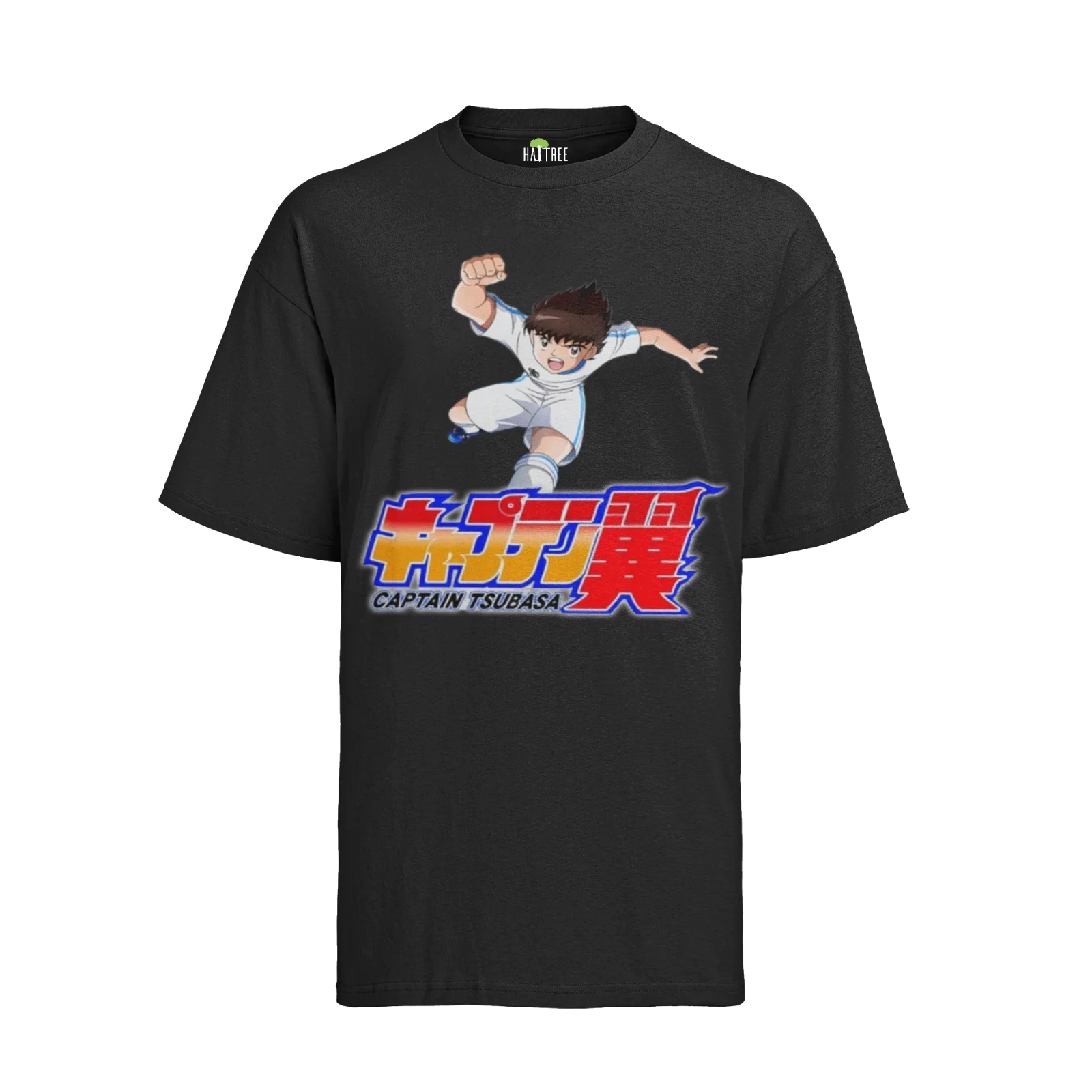 T-Shirt Da Calcio Da Uomo Retrò Kickers Captain Tsubasa Anime Old School Comic Football Kick