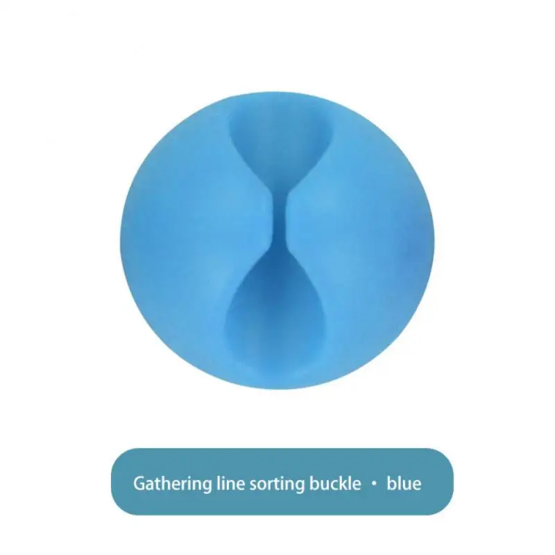 거치대 효율적인 실용 실리콘 타이 클립 이어폰, 트렌디 실리콘 타이 픽서, 깔끔한 컴팩트 데스크탑 액세서리, 사무용품