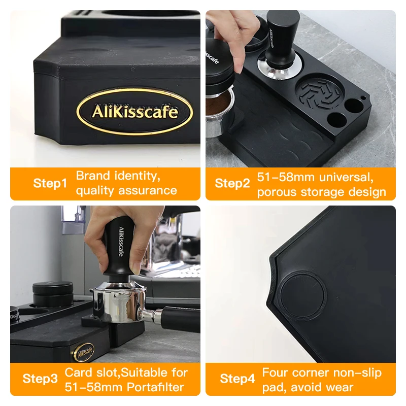 حامل موزع Portafilter الإسبريسو العالمي، متوافق مع...