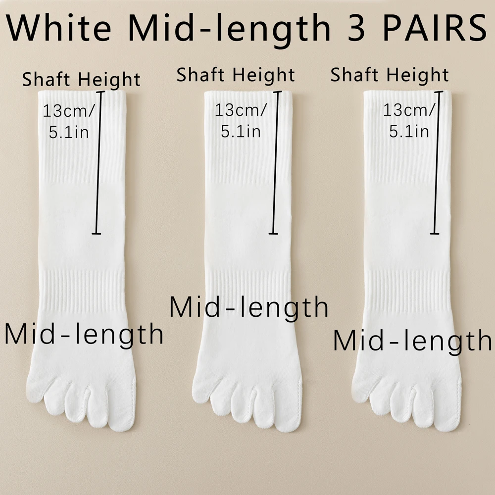 white mid 3pair