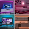 RGB Led TV Lights Led for TV RGB LED Strip Lights Tape Flexible Ribbon for TV Backlight Room Gaming Party Decoration 6