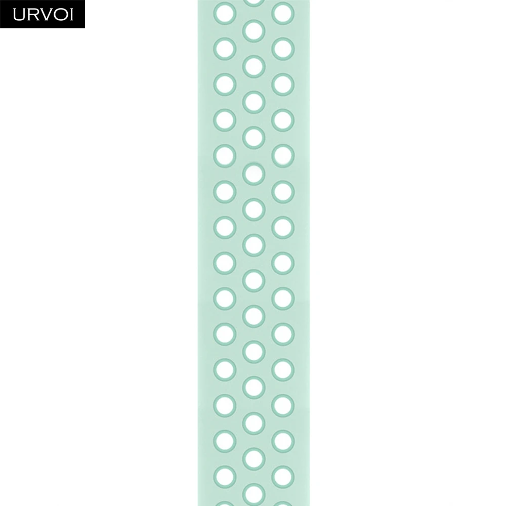 URVOI Sport Band - Double Color Silicone with Breathable Holes