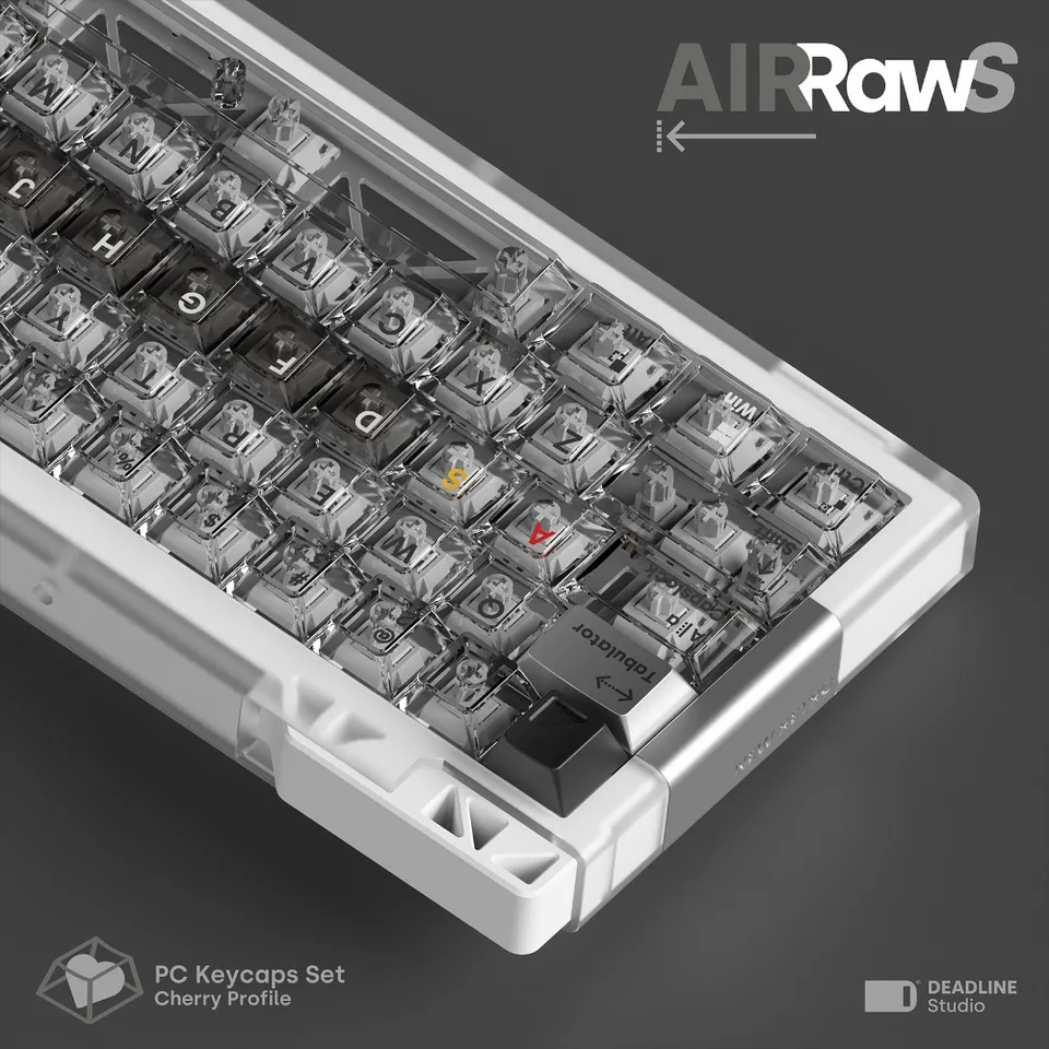 DEADLINE AirRawS Theme Keycap Set 136keys PC Translucent Custom