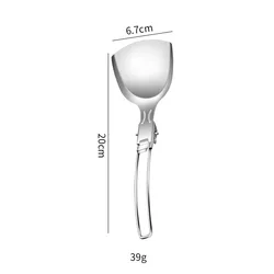 Deluxe Outdoor Cooking Utensil Set - Portable Stainless Steel Essentials (Pot shovel)