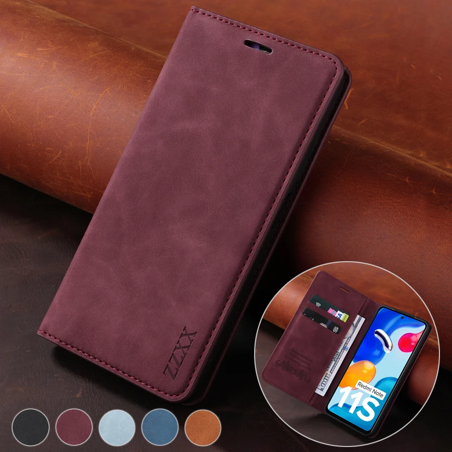 Premium Flip Wallet Leather Phone Case