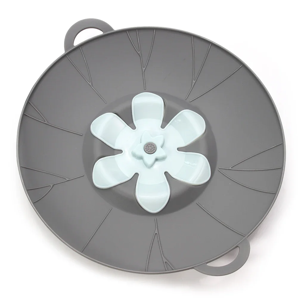 Boil Over Safeguard Lids Silicone Microwave Splatter Lid for Food BPA-Free Silicone & Plastic Removable Easy To Clean