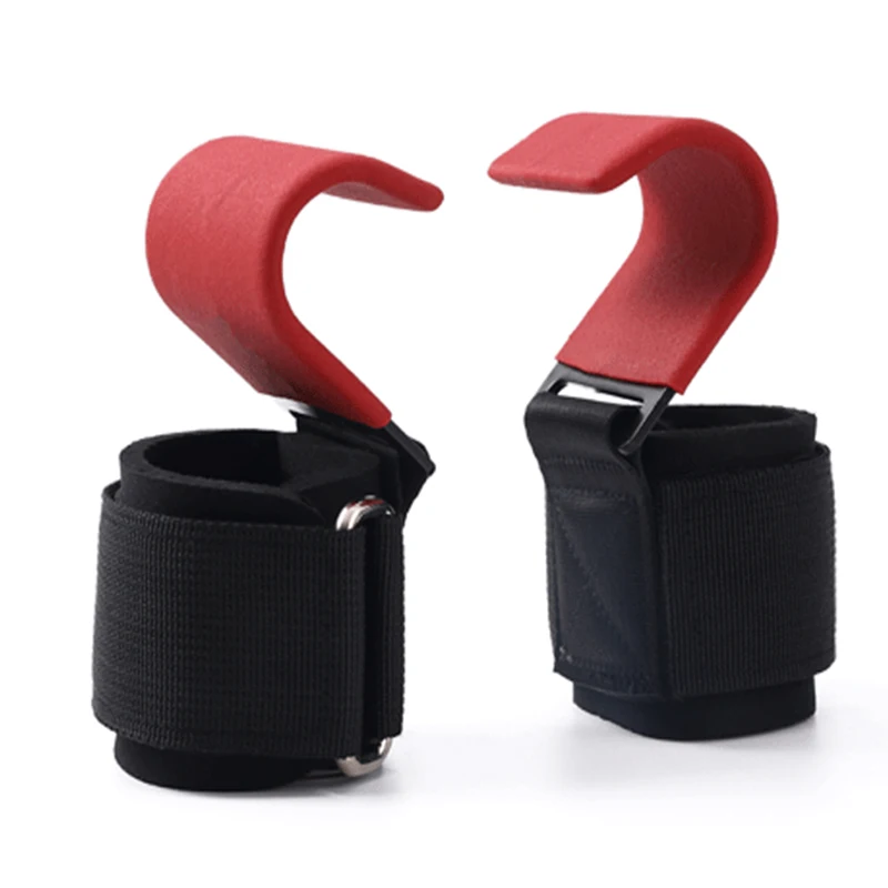 زوج من خطافات رفع الأثقال عالية التحمل، مزودة بمقا...