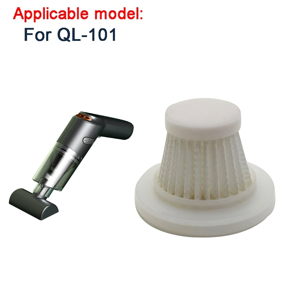 Car Mounted Vacuum Cleaner Filter hepa filter kit 2 Pcs For QL-101 Filter Element Non-woven Vacuum Cleaner Element Beauty Tools