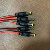 12V Dc Power Pigtail Plug Cable DC Male Female Security adapter Connector 5.5mm X 2.1mm For CCTV Cameras 3