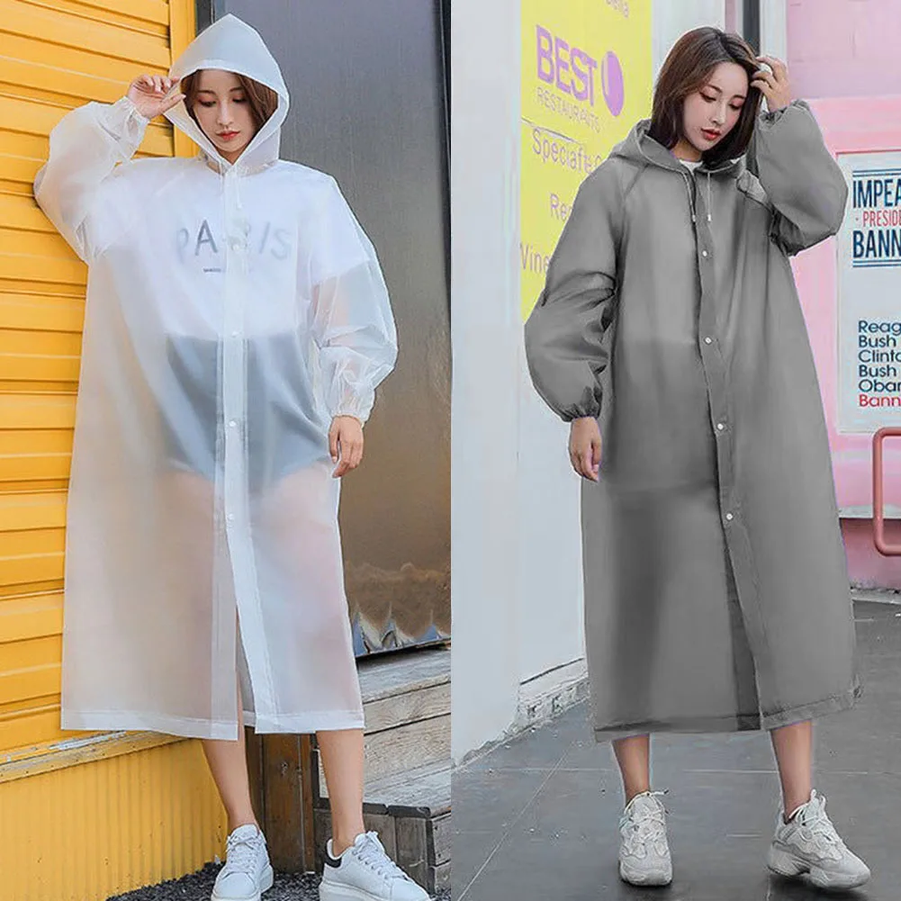 RaincoatWomenMenImpermeableThickenedWaterproofRaincoatTourism
