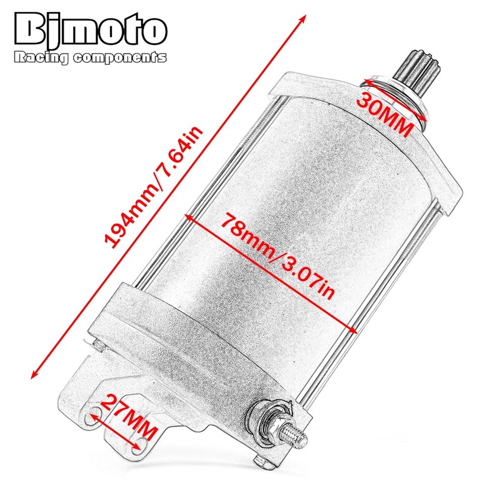 BMW F700GS F800S/ST/GT/GS/R F650GS F650ST F650GS Adventure ADV K75 K73 K72 K71 K70 2011-Starter Motor