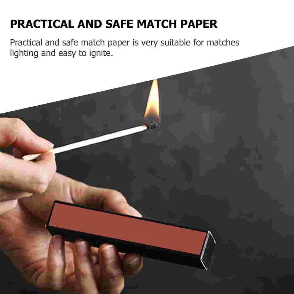 Adhesive Matches Paper DIY Match Strikers Paper Matchstick Striker Papers Match Strip Strikers