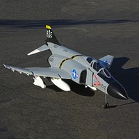 LX/Lanxiang/Sky Flight Hobby Radio Controlled Planes Twin 12-Bladeds EDF F4 Phantom II Gray ARF/PNP 1