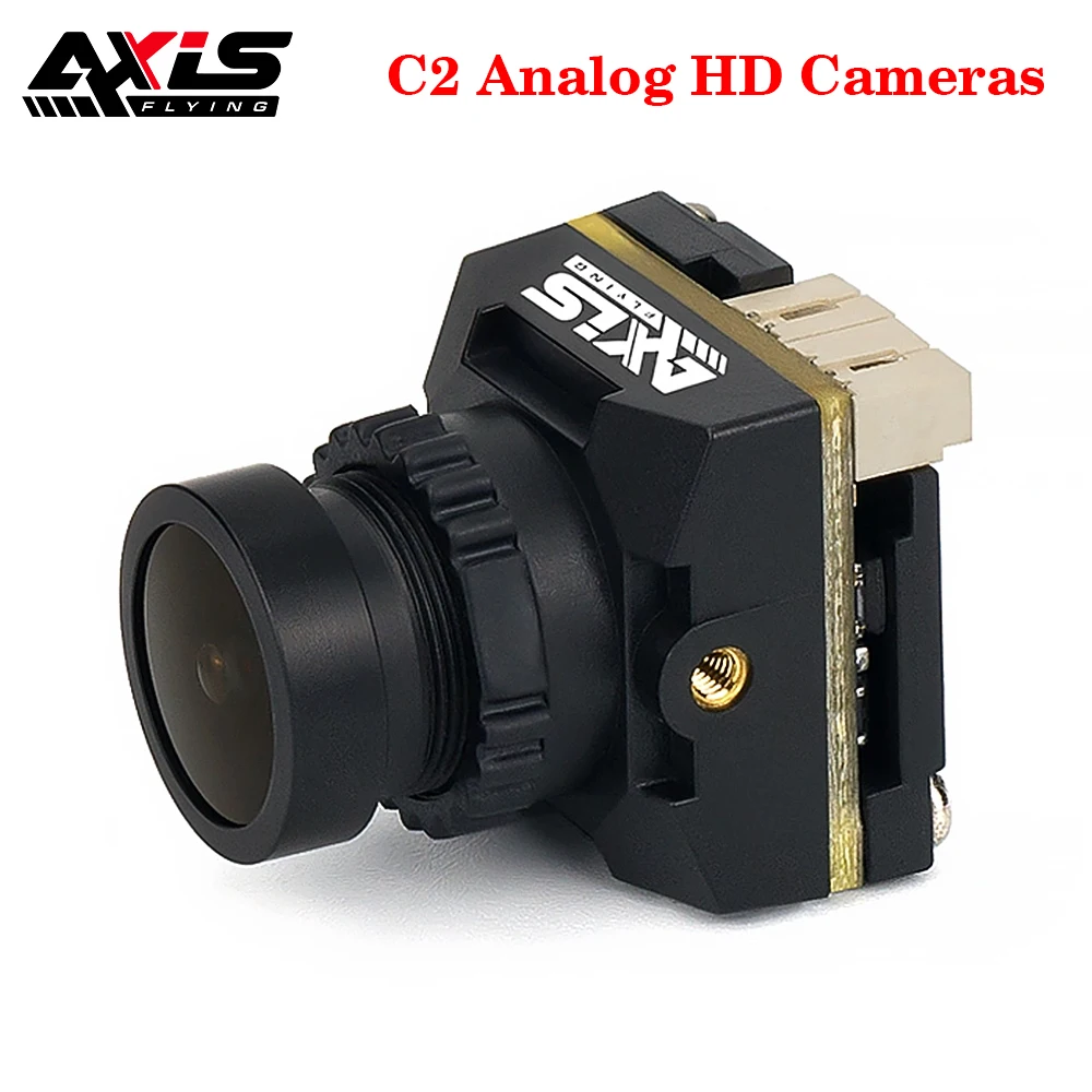 Caméra HD analogique AxisFlying C2 1200TVI CMOS 1/4" pour drone FPV RC
