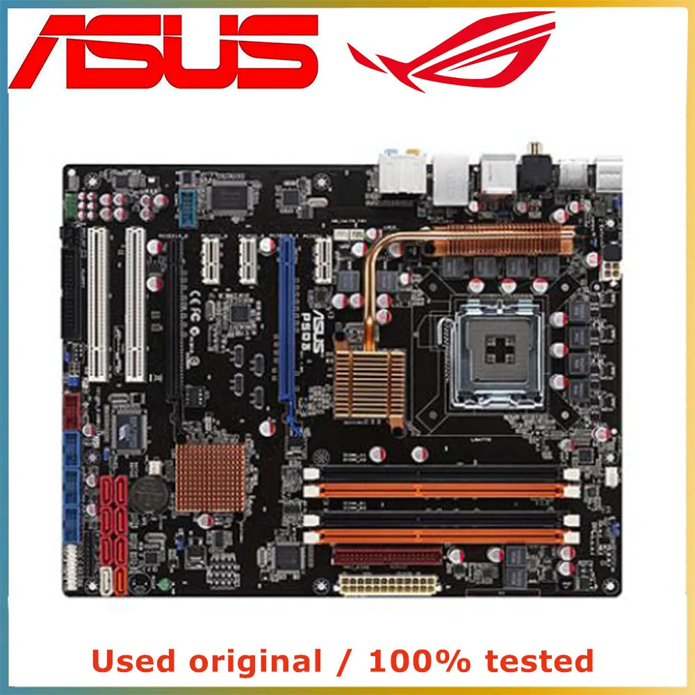 

Для Intel P45 для ASUS P5Q3 компьютерная материнская плата LGA 775 DDR3 16G десктопная материнская плата SATA II PCI-E 2,0 X16