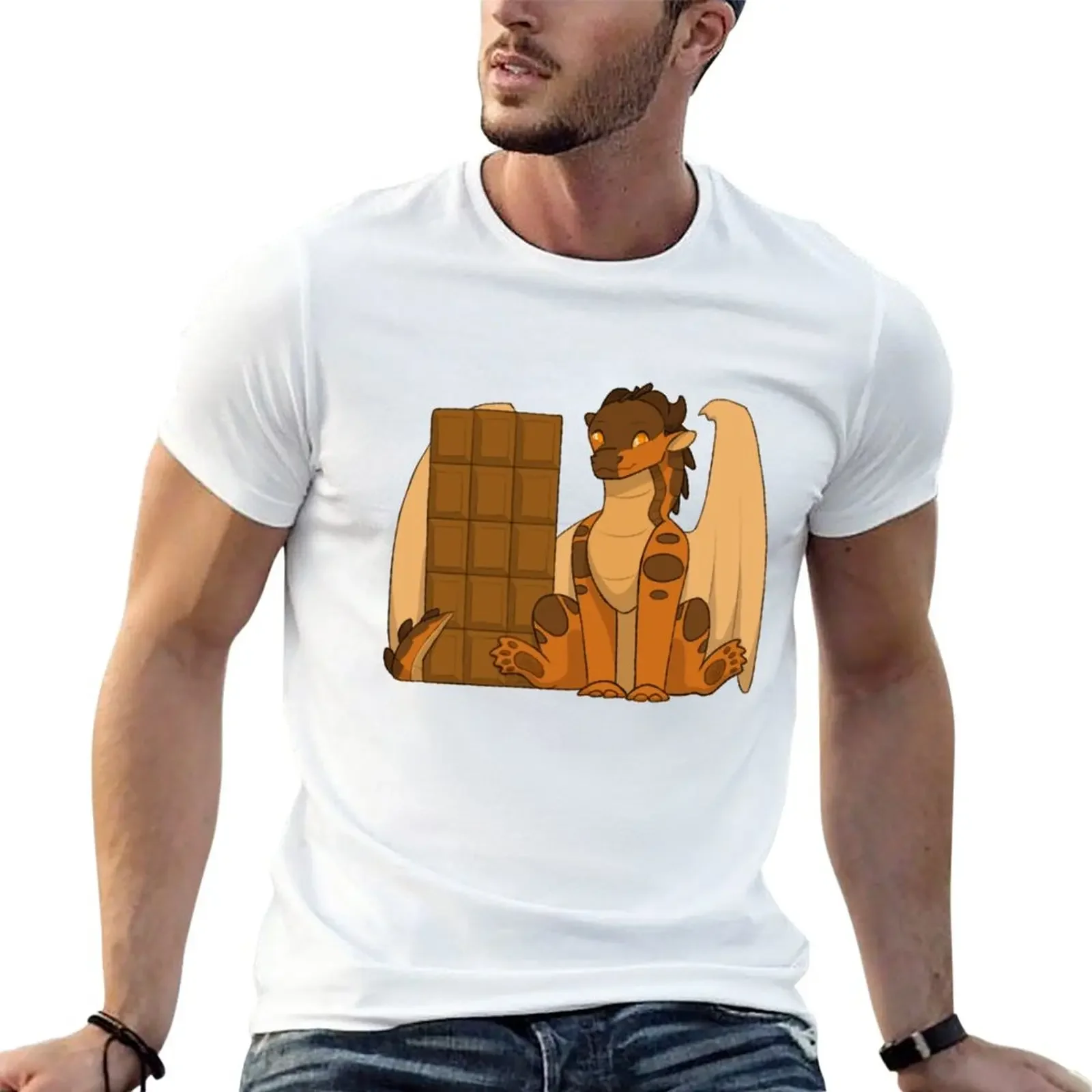 

Clay with Chocolate T-Shirt oversizeds kawaii clothes blanks mens big and tall t shirts