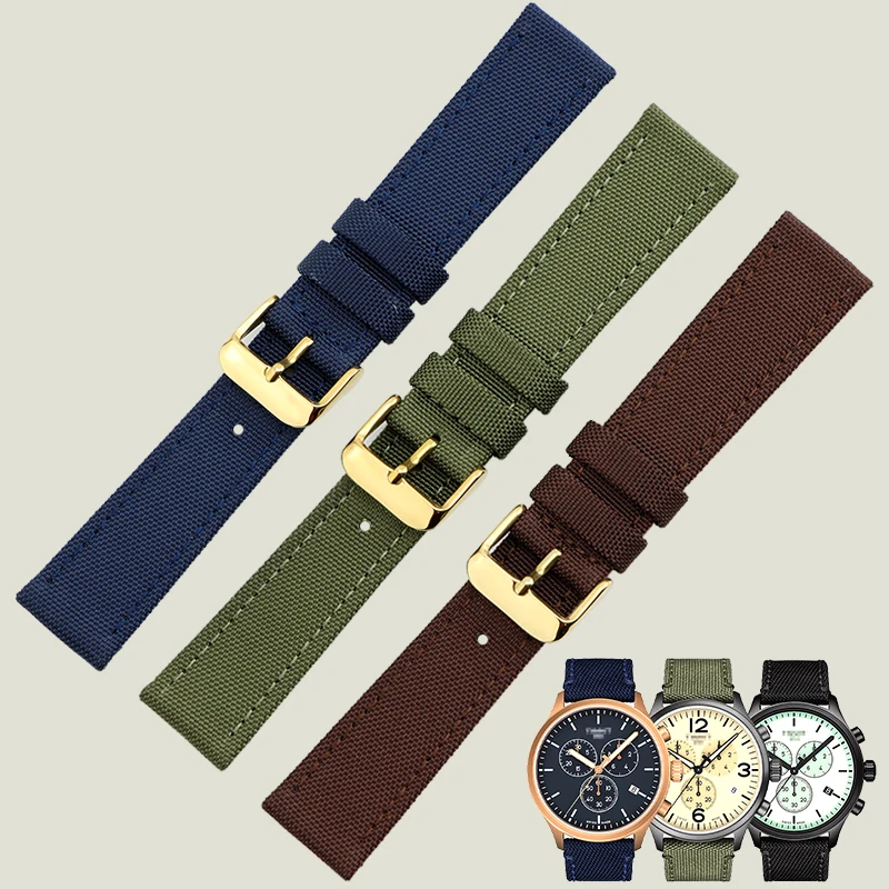 24Mm 19Mm 20Mm 22Mm 21Mm Cinturino Inferiore In Pelle Di Nylon Da Uomo Per Accessori Per Cinturini Breitling Avenger Superocean Heritage