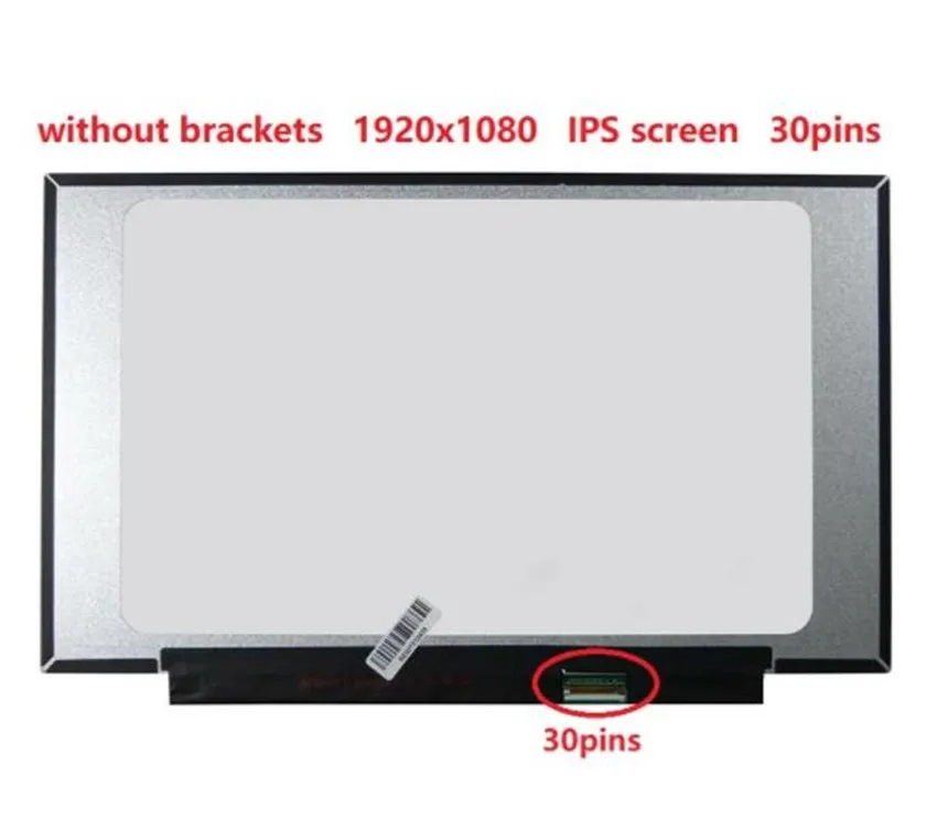 

14 Inch 30 Pin Screen N140HCA-EAC NV140FHM-N48 NV140FHM-N3K N4K N3B N4H N44 N45 B140HAN04.0 B140HAN04.5 IPS Laptop Screen