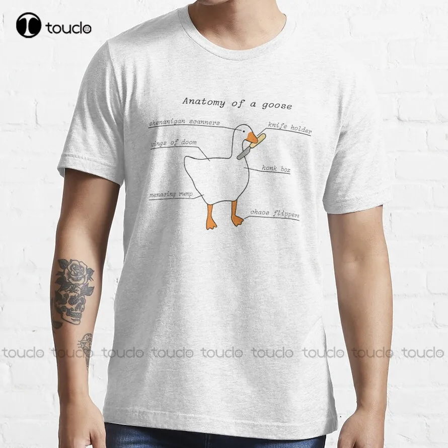 

Anatomy Of A Goose | Game T-Shirt Patriotic Shirts For Men Custom Aldult Teen Unisex Digital Printing Tee Shirt Xs-5Xl