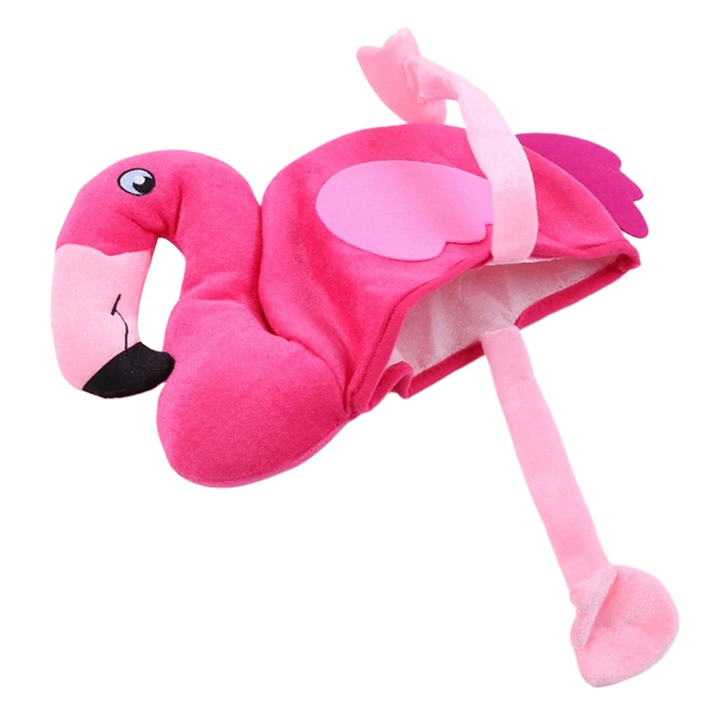 Halloween Funny Hat Flamingo Hat Fun Thanksgiving Day Bucket Carnivals Party For Adult