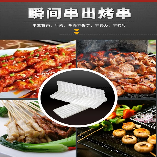 Bbq Hús Piercer Nyárs Artefaktus Barbecue Edények Beillesztő Multifunkcionális Nagykereskedő Húspite - Image 2