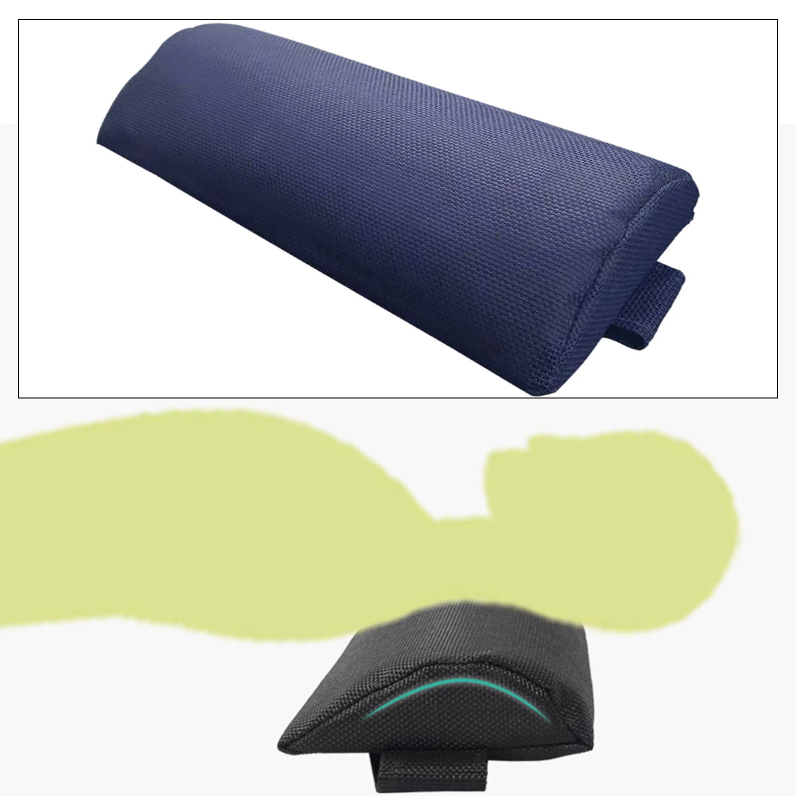Soft Head Cushion Pillow Breathable with Strap Adjustable Pad for Folding recliner Outdoor Headrest 5