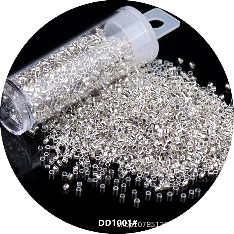 Glass Beads 840pcs 11/0 DB 1.3x1.6mm Uniform Metallic Opaque Color Spacer For DIY Jewelry Making
