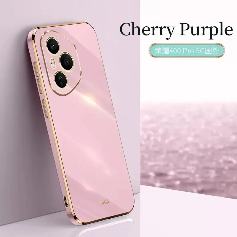 Luxury Electroplated Silicone Cover - Skin-friendly Bumper