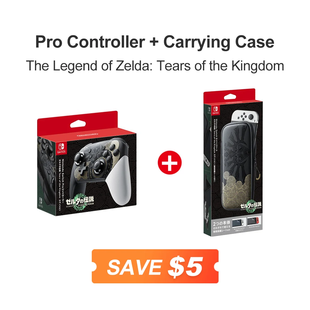 Nintendo Switch Pro Controller - The Legend of Zelda: Tears of the Kingdom  Edition