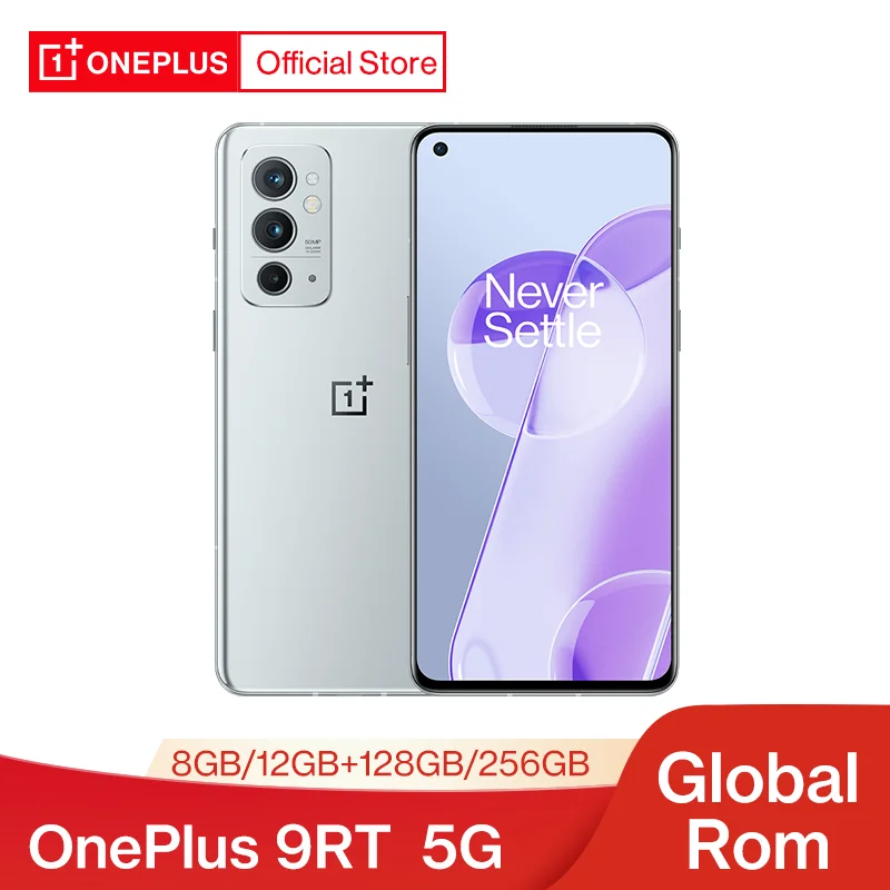 oneplus new cell phone OnePlus 9RT 9R T 5G Smartphone Global Rom Multi-language 8GB 128GB Snapdagon 888 120Hz 6.62 inches AMOLED 65 Warp Charging oneplus cell phone