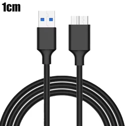 High - Speed USB 3.0 Type A to Micro B Data Cable - 100W, 5Gbps, Fast Charging & Data Transfer (1m)
