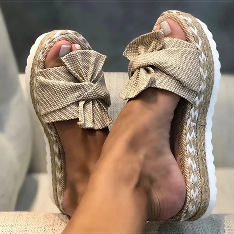 

Women Sandals 2023 Summer Casual Shoes Heels Wedges Zapatos Mujer Beach Slippers