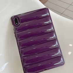 Vibrant Candy Color Shockproof Silicone Tablet Case and Sleeve for Tab S9 (PURPLE)