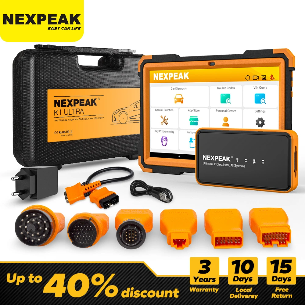 car battery charger price NEXPEAK K1 ULTRA OBD2 Professional Full System Diagnostic Tool Car Code Reader Scanner IMMO ABS Active Test Automotive Scanner automotive battery charger