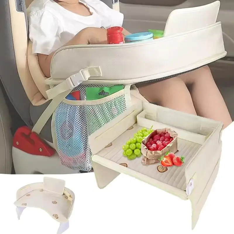 Car Seat Tray for Baby Kids Foldable