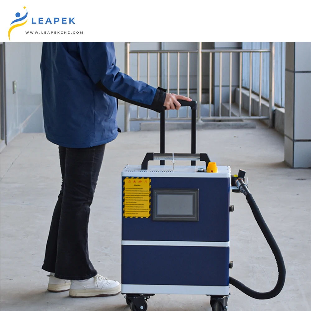 Laser Metal Cleaner Rust Removal Mold Paint coating Lazer remover Cleaning Machine for sale 50W oxide layer pulsed first 6