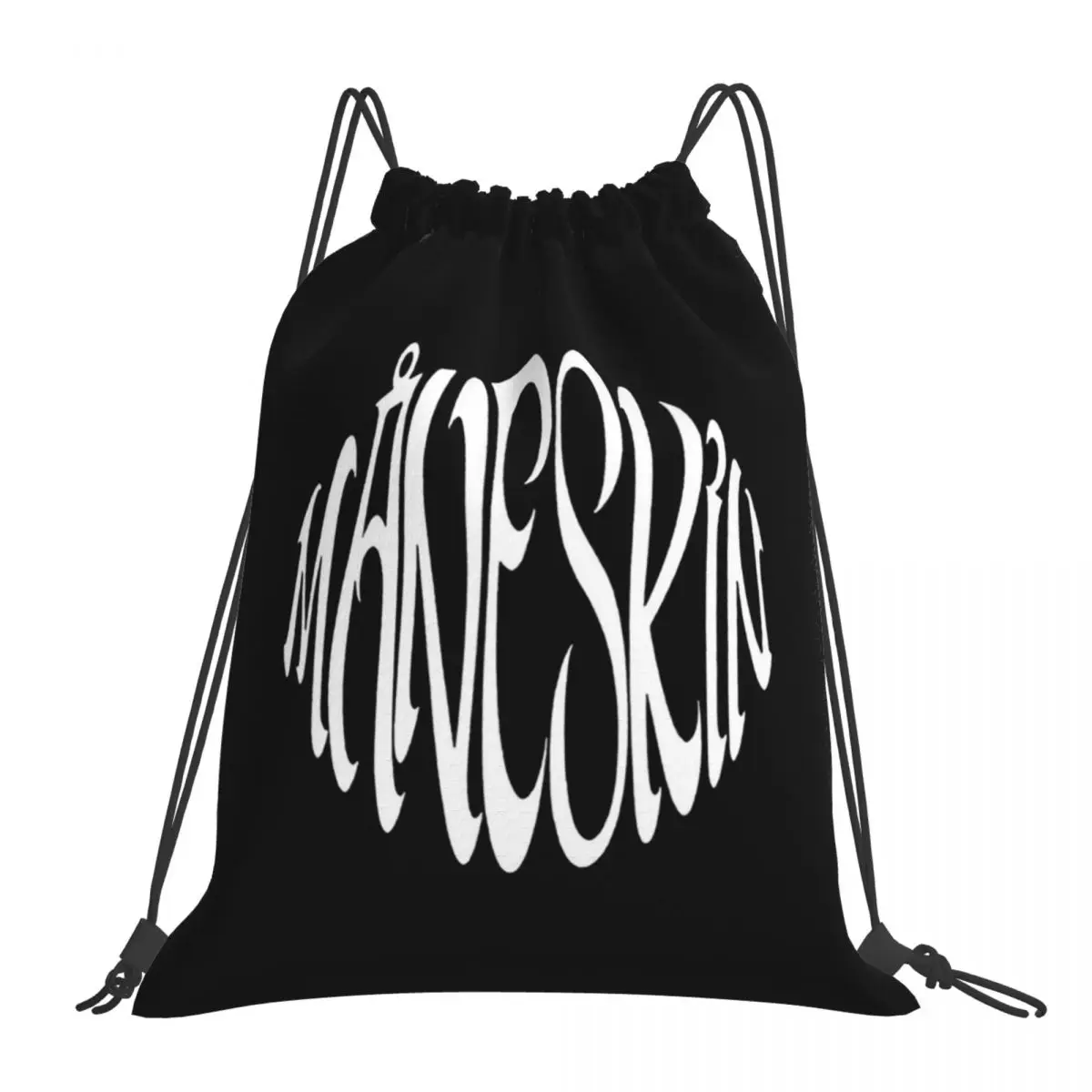 

MANESKIN Maneskin,maneskin Backpacks Drawstring Bags Drawstring Bundle Pocket Sports Bag Book Bags For Man Woman Students